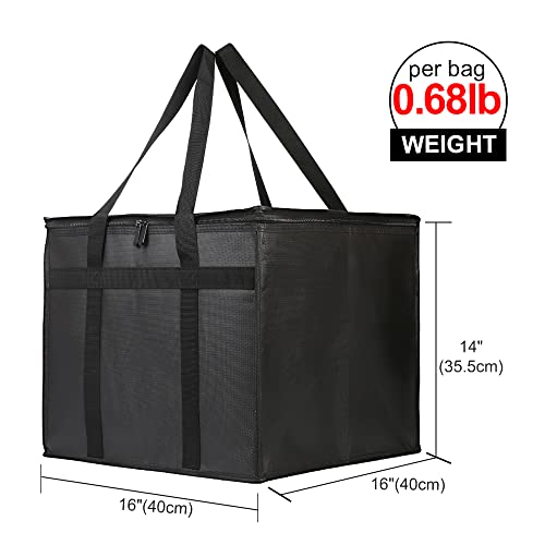 Bodaon BD_IPDB_BK_16X14_1PK Insulated Pizza Delivery Bag thumb #1