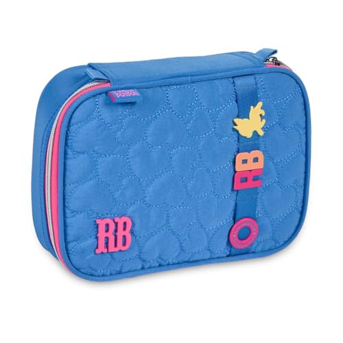 Estojo Escolar Box Juvenil Rebecca Bonbon AZUL