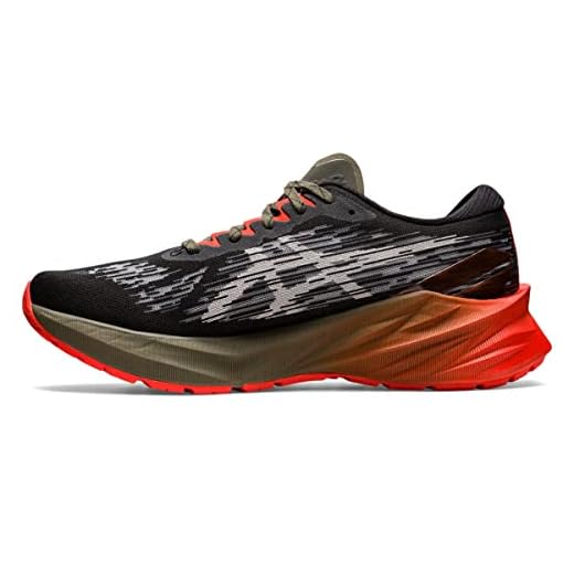 ASICS Men's NOVABLAST 3 Trail Running Shoes, 11, Nature Bathing/Olive