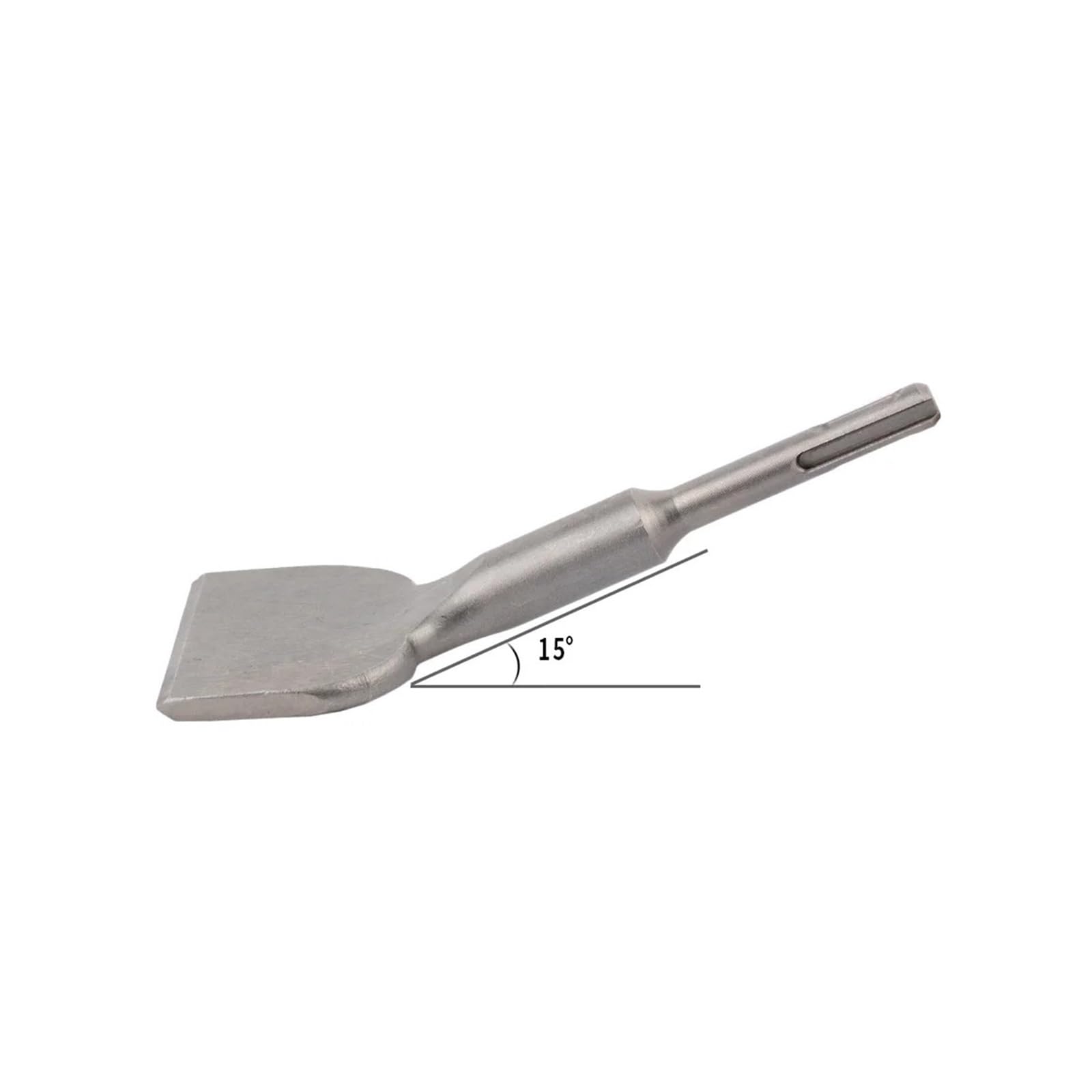 1 pz SDS/Plus l Gambo Tondo Pala for Piastrelle Martello Elettrico Scalpello Muro Calcestruzzo Impatto Gomito Allargamento(50X250 Curved)