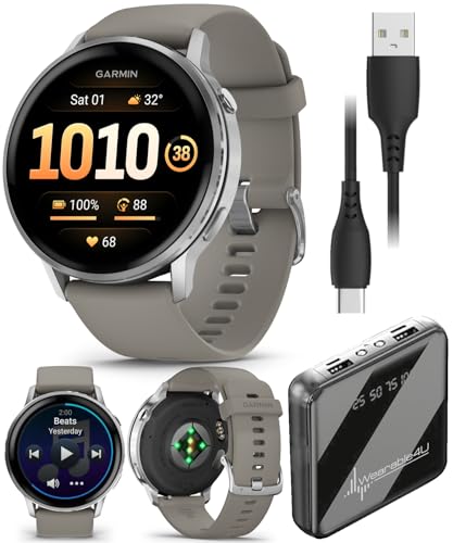 Garmin Venu 4 45mm AMOLED Advanced Health & Fitness GPS