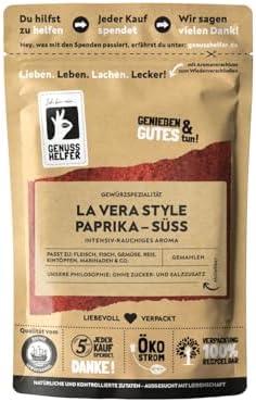 Bremer Gewürzhandel Paprika Gewürz La Vera Style süß, geräuchert, Paprikapulver zum Kochen, 50g