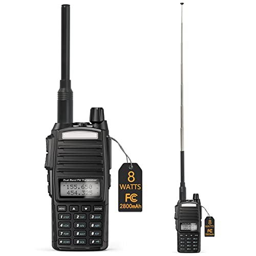 Nelawya Dual Band Vhf Uhf 144/430Mhz Ham Radio Telescopic Antenna Handheld Two Way Radio Sma Female Antenna For Kenwood Wouxun Btech  Baofeng Ham Radio Walkie Talkie #TOP4