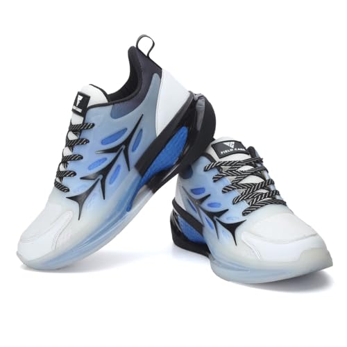 Image of FIELD CARE Glow in Dark Athletic Running Sneaker Sports Casual Comfort Stylish Training Walking Gym Outdoor Multipurpose Shoes with Cushioned Insole Comfort Shock Absorbing Outsole