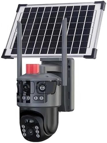 AI Solar Camera 2-in-1 Outdoor Waterproof Security Camera | Solar Powered, Weatherproof