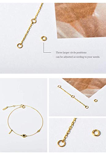 14K Solid Gold Chain Necklace Extender 3 Inch, Delicate Durable Adjustable Gold Chain Extender for Gold Necklace Bracelet4