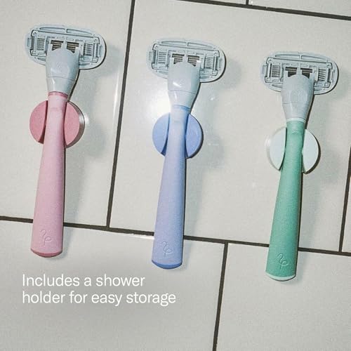 Flamingo Razors for Women - Razor Handle and Blade Refill - Lilac - image 5