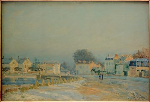 Tableaux Graffiti Art Mural d'Alfred Sisley : Poster Moderne 60x90cm