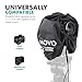 Movo CRC11 Camera Rain Coat Rain Cover for DSLR Cameras and Mirrorless Cameras and Lens (Junior Size: 11