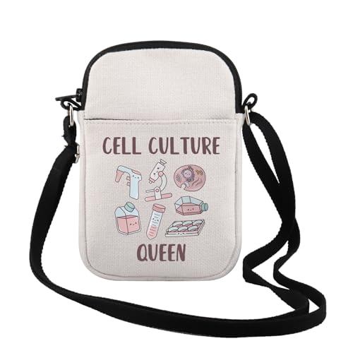 Cadeau scientifique pour femme rigide : sac à bandoulière de laboratoire unique