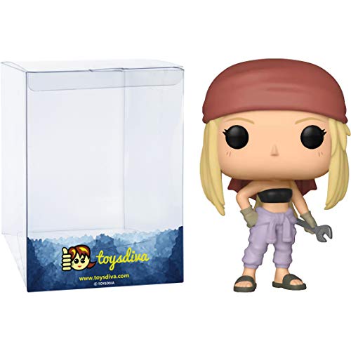 Winry Rockbell: Fun Ko P O P - Figura De Vinilo Con 1 Protector Gráfico Compatible Con Toysdiva (394 - 30704 - B)