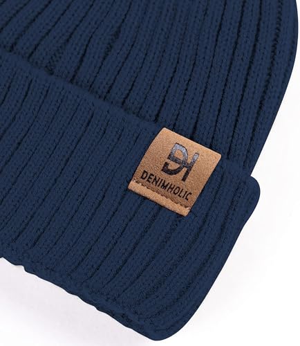 Image of DENIMHOLIC Winter Cap for Men & Women, Beanie Cap for Men Woolen Cap for Men & Women, Beanie Cap for Women