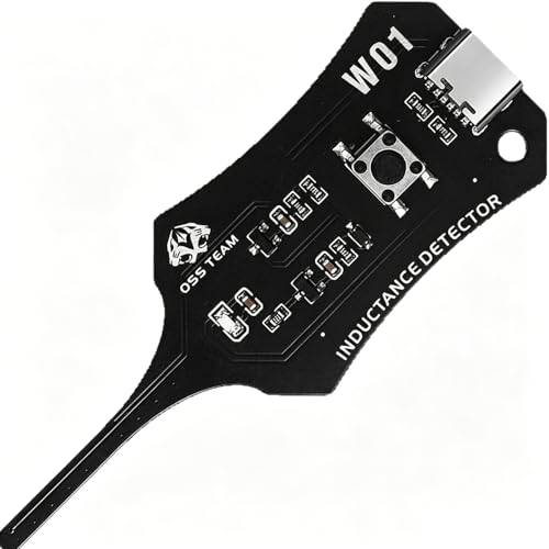 Inductance Tester Type-C Detectors Inductance Tester Motherboards Coils Tester for Quick Fault Detection Check Tool for PC&Phone Repair