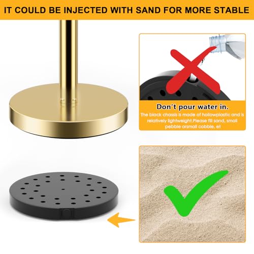 Image of LOVMOR 8 PCS Stainless Steel Stanchion Post Queue 5 ft Red Velvet Rope Red Carpet Ropes and Poles Crowd Control Barriers for Red Carpet Themed Decoration