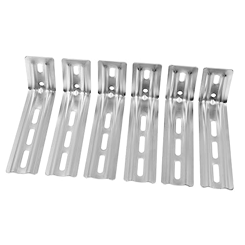 Alipis 6Pcs Curtain Plate Replacements for DIY Projects for Home Office Use Lightweight Accessories for Easy Installation and Repair