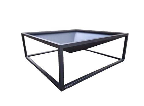 Lareira A Lenha Externa Jardim 60x60 Aço Pintada