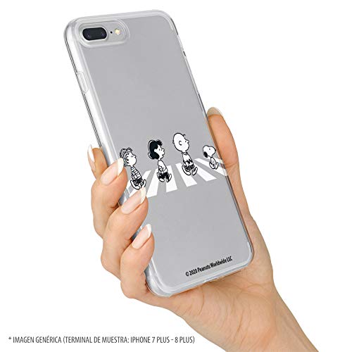 Case Compatible With Iphone 12 - Iphone 12 Pro Official Snoopy Characters Pedestrians To Protect Your Mobile Phone - Flexible Silicone Case With Officially Licensed By Peanuts. #TOP1