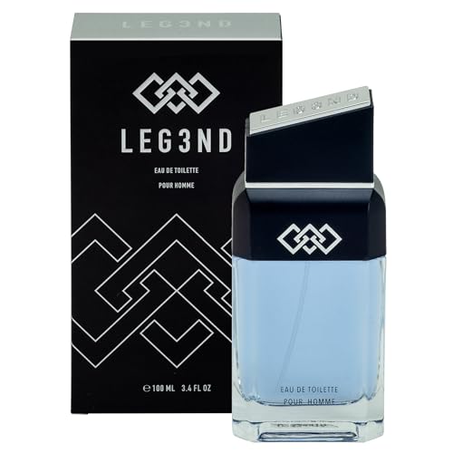 LEG3ND Cologne for Men 3.4oz/100ml Eau de Toilette Spray | Masculine, Fresh, Aquatic Fragrance