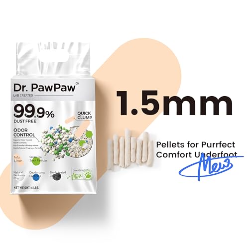 Tofu-Cat-Litter-Dr-PawPaw-Clumping-Cat-Litter-Dust-Free-Keep-Kitty-Tidy-Superior-Odor-Control-Keep-Step-Fresh