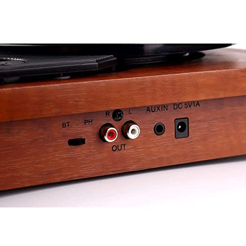 AURADO Phonographe Portable Classique Gramophone Tourne-Disque Vinyle Phonographe Antique Simple Phonographe Bui (Tourne… - Les Beatles, Paul McCartney, John Lennon, RIngo Starr, George Harrison AURADO Phonographe Portable Classique Gramophone Tourne-Disque Vinyle Phonographe Antique Simple Phonographe Bui (Tourne… – Image 5