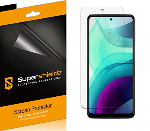 Supershieldz (6 Pack) Designed for Motorola Moto G Power (2022) Screen Protector High Definition Clear Shield (PET)