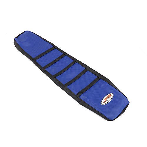 JFGRACING blu / nero Coprisedile per moto morbido per Yamaha WR250F 07-08 11-14 WR450F 07-08 2011