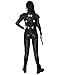 Cosplay.fm Women's Black Cosplay Costume Bodysuit (S)