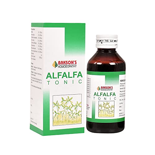 Dr. Bakshi's BAKSON'S HOMOEOPATHY Alfalfa Tonic With G Syrup (115ml)_Pack of 2