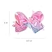 Glitter Mermaid Hair Bow Clips Girls Birthday Gift 2pcs 4.7