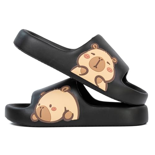 Image of Men's and Women's Capybara Slides,Cute Capybara Slippers for Indoor Outdoor,Non Slip Quick Drying Shower Shoes,Comfort Cloud Slides Sandals