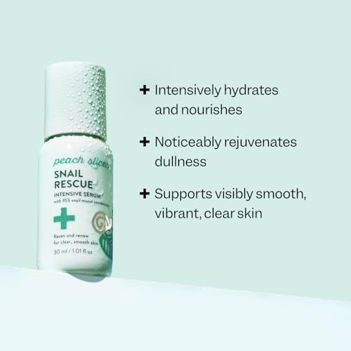 Peach Slices Snail Rescue Intensive Serum (95% Snail Mucin) — view 2