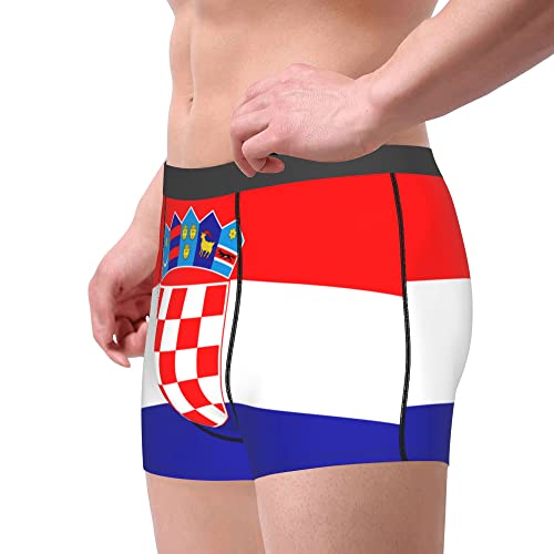 Flag of Puerto Rico Mens Boxer Briefs Underwear Breathable Stretch Boxer Trunk with Pouch for Men, Youth4