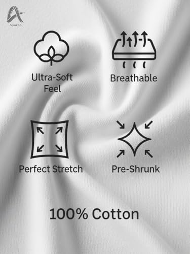 Image of Men's Cotton Crew Neck T-Shirt | 100% Cotton | Regular Fit | Soft & Breathable | Everyday Casual Wear