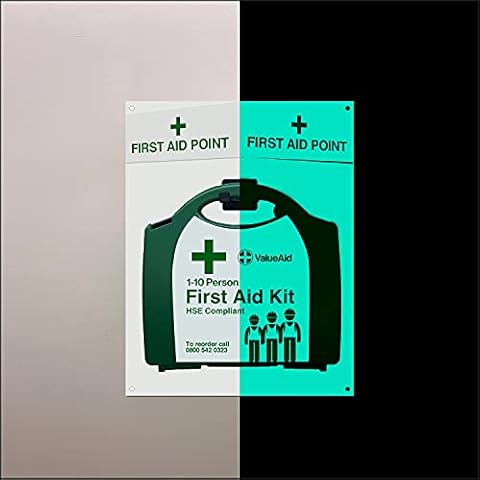 Glow in The Dark FA Point with Value Aid 1-10 HSE Compliant Kit Cover