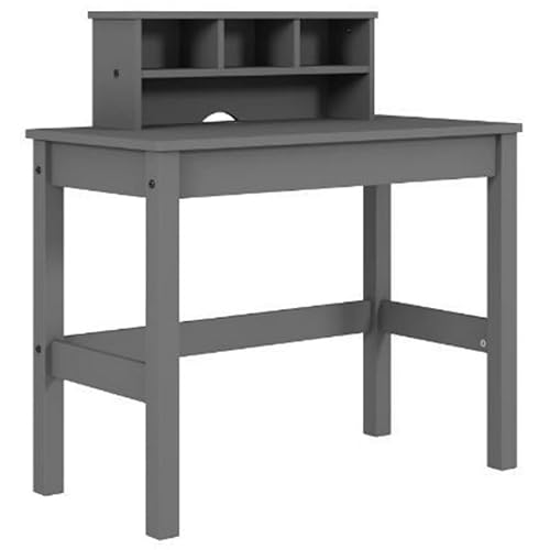 Acme Furniture Logan Writing Desk, Gray #TOP23