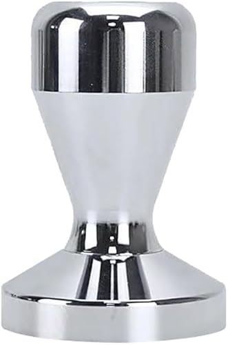 GSHLLO 1.929 in Acero Inoxidable Café Mano Tamper Base Plana Espresso Tamper Café Polvo Presser Herramienta de Cafetera para Oficina Hogar