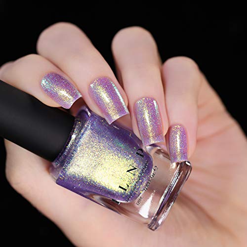 Image of ILNP Downtown - Iridescent Purple Holographic Jelly Nail Polish