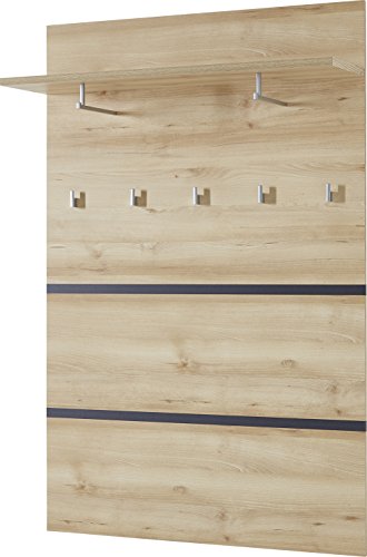 Germania Garderobenpaneel GW-Lissabon | In Edelbuche | 96 x 147 x 30 cm | 3475-228