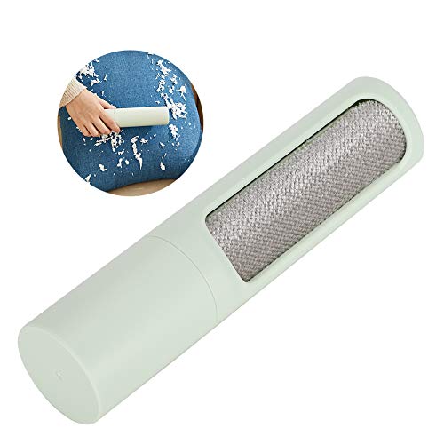 Fishlor Rolo de limpeza de cabelo portátil reutilizável para animais de estimação, gatos, escova de