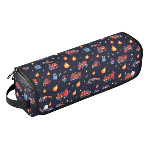 Bolso de viaje y tapete resistente al calor Fire Collection Firefighter para herramientas de cabello como planchas y rizadores miniatura 1