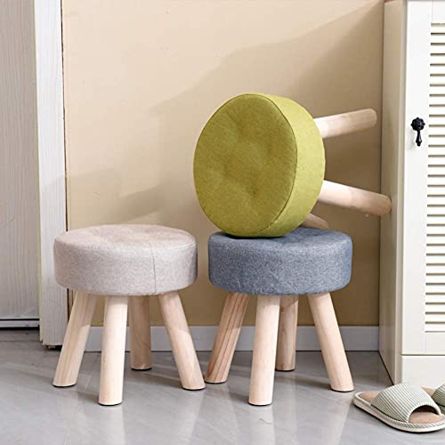 Pouf ottoman repose-pieds bleu pour optimiser les petits espaces - 4