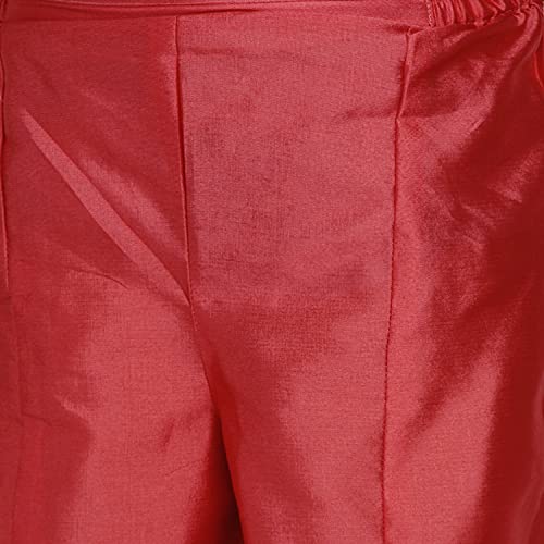 Image of Bitiya By Bhama Girl's Silk Regular Kurta Sets