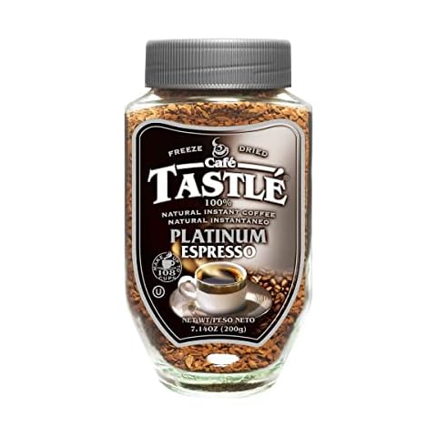 Cafe Tastle Platinum Espresso Freeze Dried Instant Coffee, 7.14 Ounce Cover