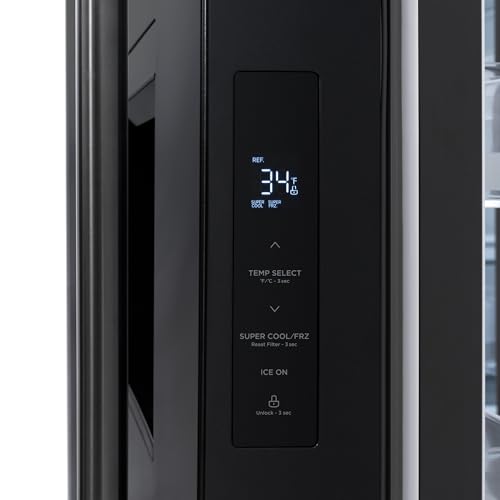 Z Line Kitchen And Bath RSM-W-36-BS Zline 36 Inch 28.9 Cu. Ft. Standard-Depth French Door External Water Dispenser Refrigerator thumb #5