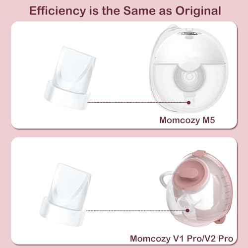 Image of 6PCS Duckbill Valves Compatible with Momcozy M5 /M6 Wearable Breast Pump, Replacement Pump Parts Accessories Compatible for V2 Pro /V1 Pro Hands Free Breast Pump Parts, Not Original Mom Cozy Accessories