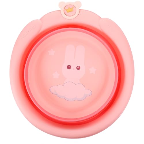 HOMOBABE 折りたたみ式多機能洗面器 抗菌耐久素材製 コンパクト収納可能 持ち運び便利 浴室やアウトドア対応