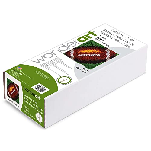 Image of Wonderart Latch Hook Yarn, Football