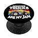 Monster Trucks sono la mia marmellata vintage tramonto fresco retrò camion PopSockets PopGrip Intercambiabile