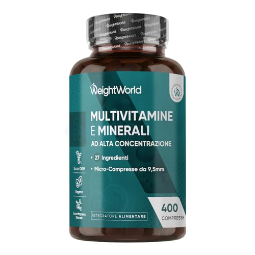 WeightWorld Multivitaminico Completo 27 Vitamine e Minerali