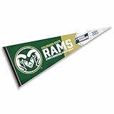 College Flags & Banners Co. Colorado State Rams 2025 March Basketball Madness Pennant Flag